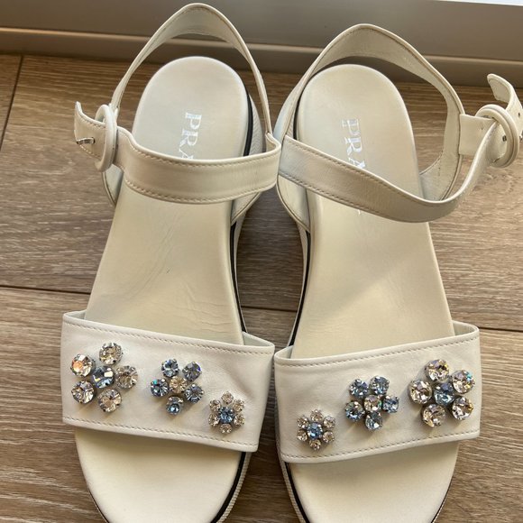 Prada platform sandals - Picture 1 of 3